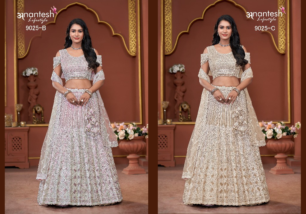 Anantesh Bridal Couture 2025 Wholesale Readymade Designer Lehenga Choli