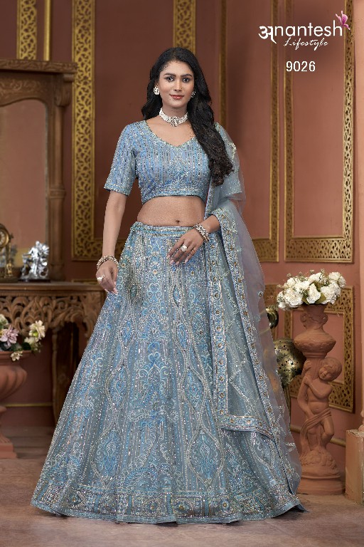 Anantesh Bridal Couture 2025 Wholesale Readymade Designer Lehenga Choli