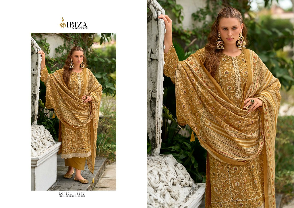 Ibiza Ronica Wholesale Pure Viscose With Embroidery Work Salwar Suits