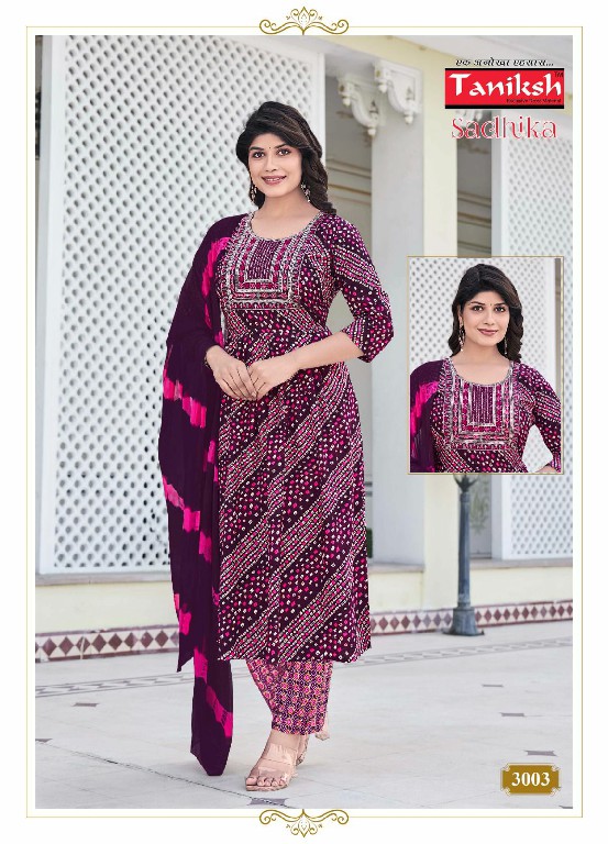 taniksh sadhika vol 3 rayon hit design full stitch ladies suit