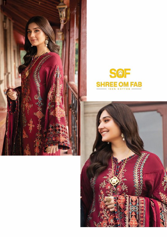 SOF By Shree Om Fab Asim Jofa Wholesale Pure Heavy Cotton Dress Material