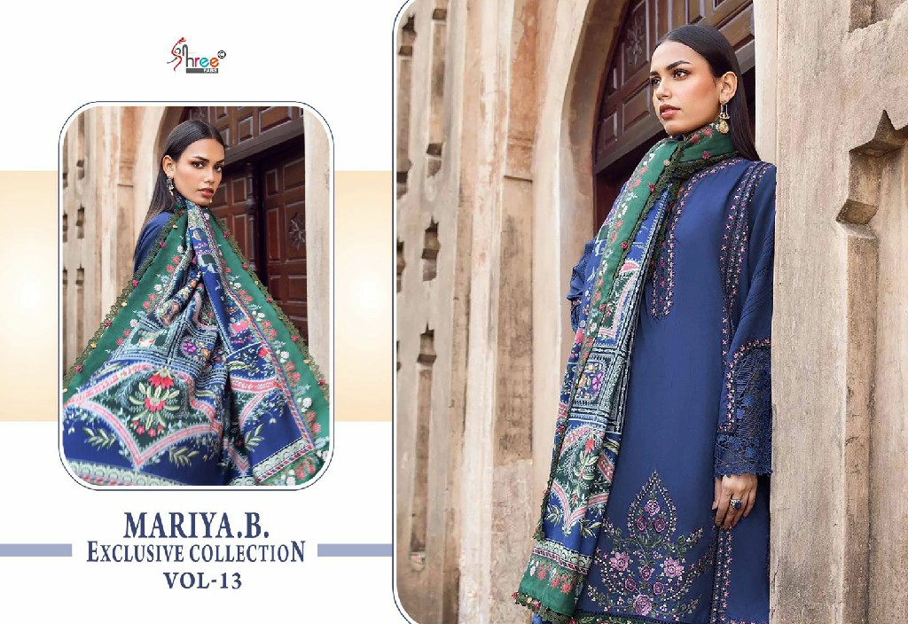 Shree Fabs Mariya B Exclusive Collection Vol-13 Wholesale Pakistani Concept Suits