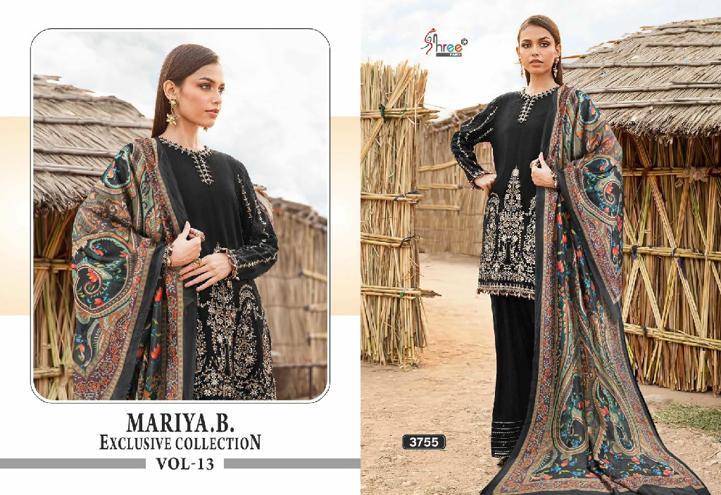 Shree Fabs Mariya B Exclusive Collection Vol-13 Wholesale Pakistani Concept Suits