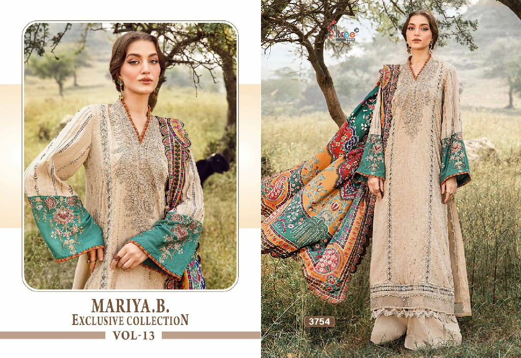Shree Fabs Mariya B Exclusive Collection Vol-13 Wholesale Pakistani Concept Suits
