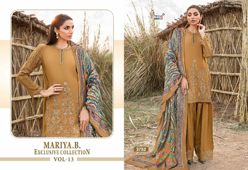 Shree Fabs Mariya B Exclusive Collection Vol-13 Wholesale Pakistani Concept Suits