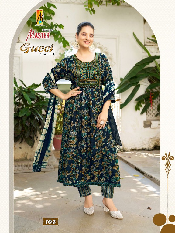 Master Gucci Nayra Cut Wholesale Nayra Cut Kurtis With Pant And Dupatta