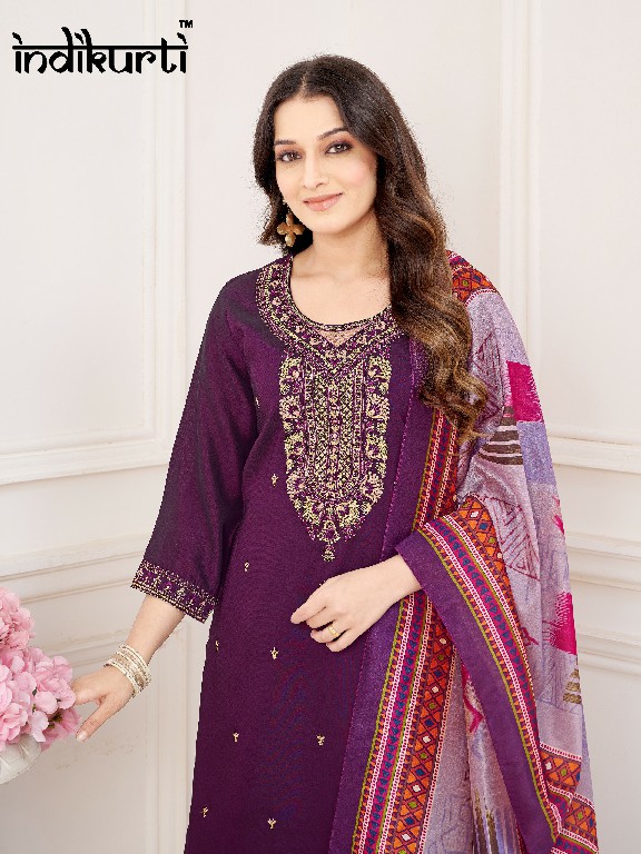 Indikurti Vedika Vol-4 Wholesale Readymade 3 Piece Salwar Suits Combo