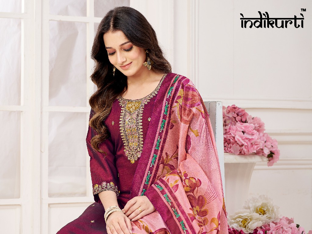 Indikurti Vedika Vol-4 Wholesale Readymade 3 Piece Salwar Suits Combo