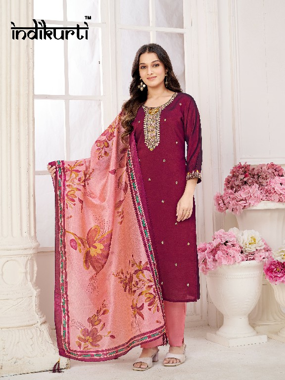 Indikurti Vedika Vol-4 Wholesale Readymade 3 Piece Salwar Suits Combo