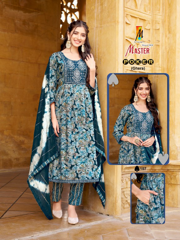 Master Poker Ghera Wholesale Ghera Concept 3 Piece Salwar Suits