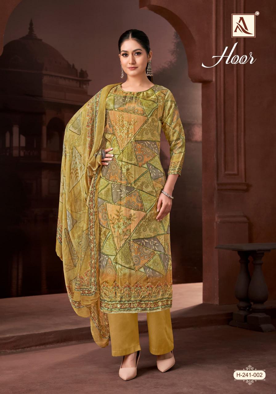 alok hoor viscose simmer pretty look pakistani dress material