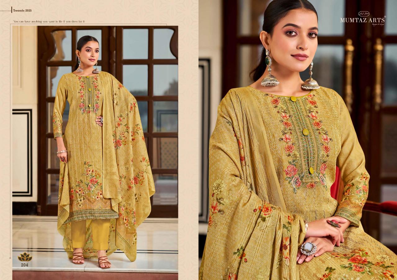 mumtaz arts mannat jam print latest salwar kameez design