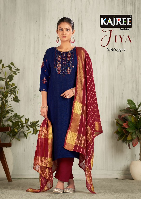 Kajree Jiya Wholesale Readymade Pure Viscose Fabrics Salwar Suits