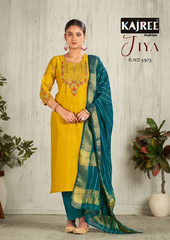 Kajree Jiya Wholesale Readymade Pure Viscose Fabrics Salwar Suits