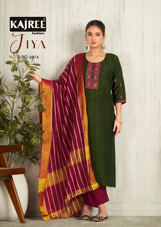 Kajree Jiya Wholesale Readymade Pure Viscose Fabrics Salwar Suits