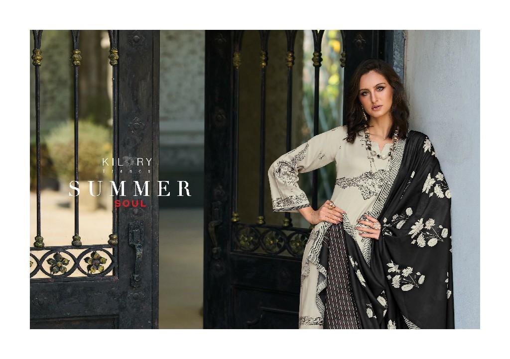 Kilory Summer Soul Wholesale Pure Jamm Cotton With Fancy Handwork Salwar Suits