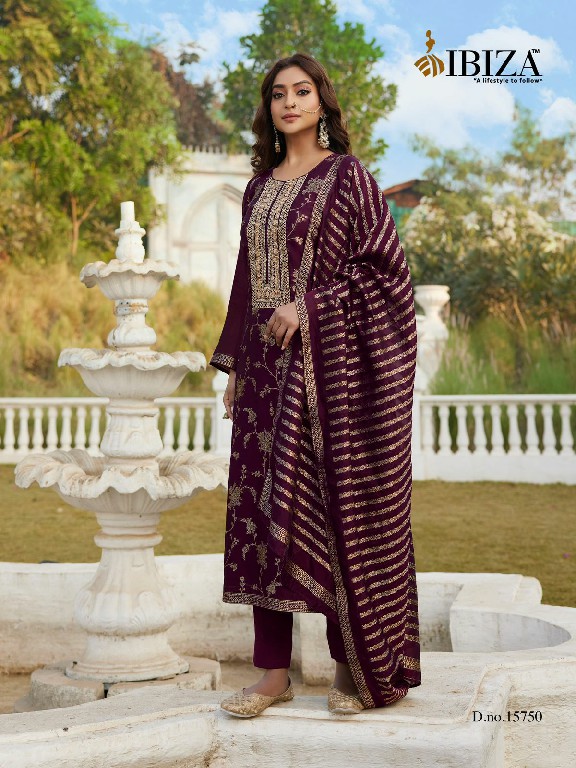 Ibiza Aarna Wholesale Pure Banglory Silk With Handwork Salwar Suits