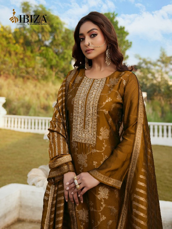 Ibiza Aarna Wholesale Pure Banglory Silk With Handwork Salwar Suits