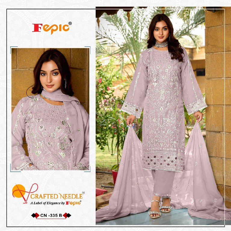Fepic Crafted Needle CN-335 Wholesale Readymade Indian Pakistani Suits