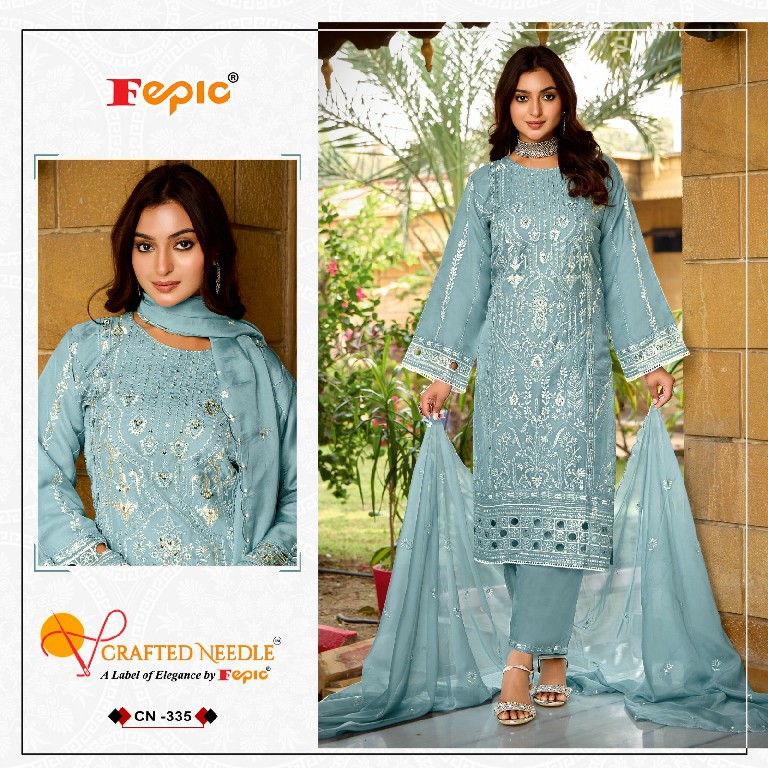 Fepic Crafted Needle CN-335 Wholesale Readymade Indian Pakistani Suits