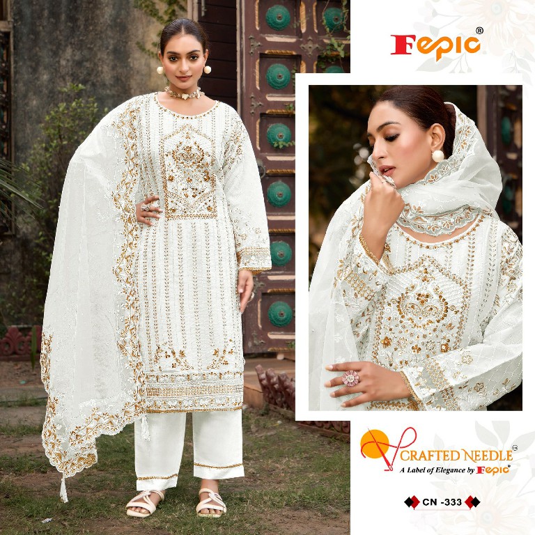 Fepic Crafted Needle CN-333 Wholesale Readymade Indian Pakistani Suits