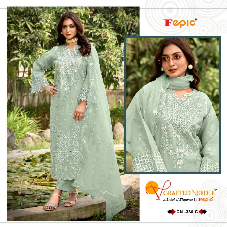 Fepic Crafted Needle CN-330 Wholesale Readymade Indian Pakistani Suits