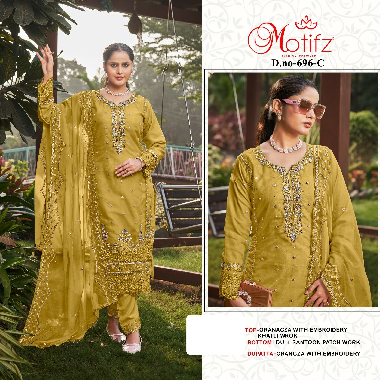 Motifz D.no 696 Wholesale Indian Pakistani Concept Salwar Suits