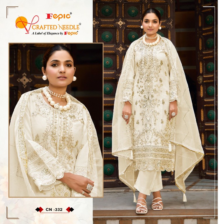 Fepic Crafted Needle CN-332 Wholesale Readymade Indian Pakistani Suits
