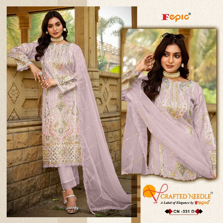 Fepic Crafted Needle CN-331 Wholesale Readymade Indian Pakistani Suits