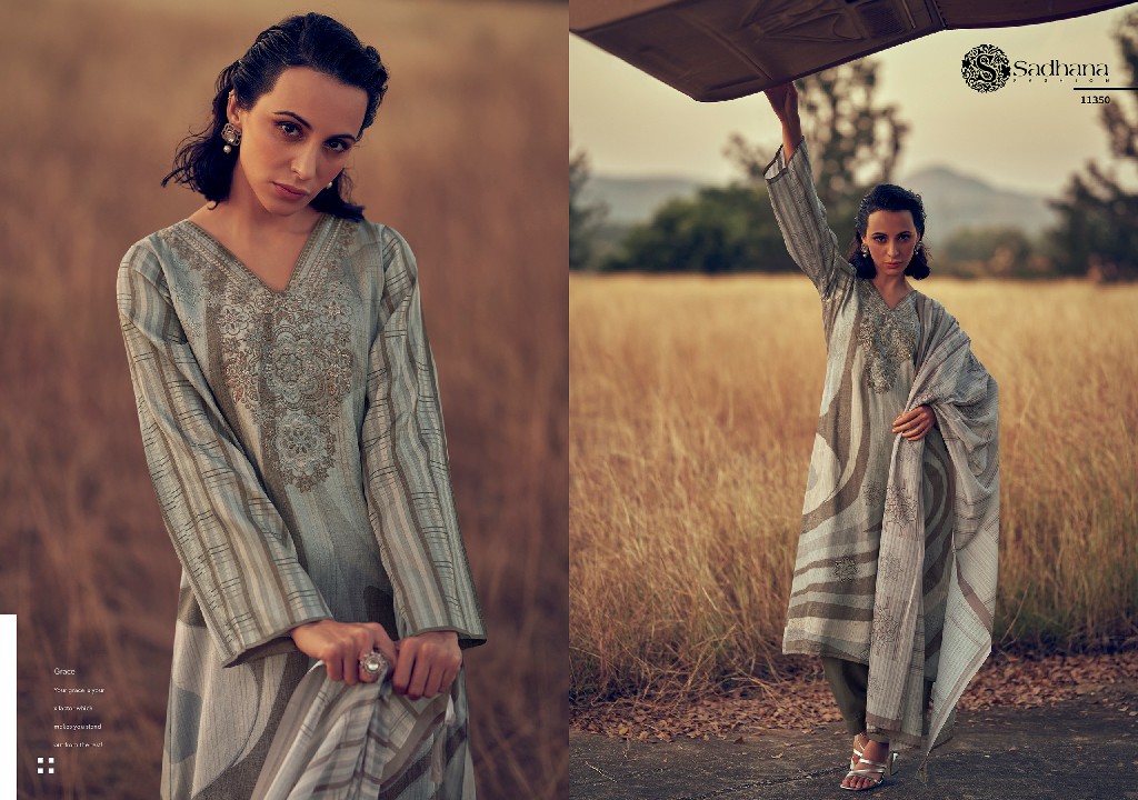 Sadhana Amaya Wholesale Pure Jaam Cotton With Fancy Work Salwar Suits