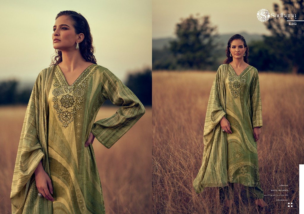 Sadhana Amaya Wholesale Pure Jaam Cotton With Fancy Work Salwar Suits