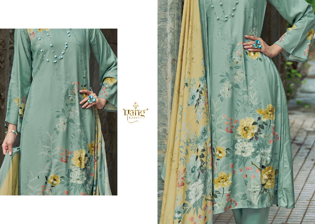 Rang Fashion Venetian Vol-2 Wholesale Pure Viscose Muslin With Knot Work Salwar Suits