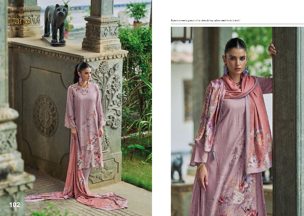 Rang Fashion Venetian Vol-2 Wholesale Pure Viscose Muslin With Knot Work Salwar Suits