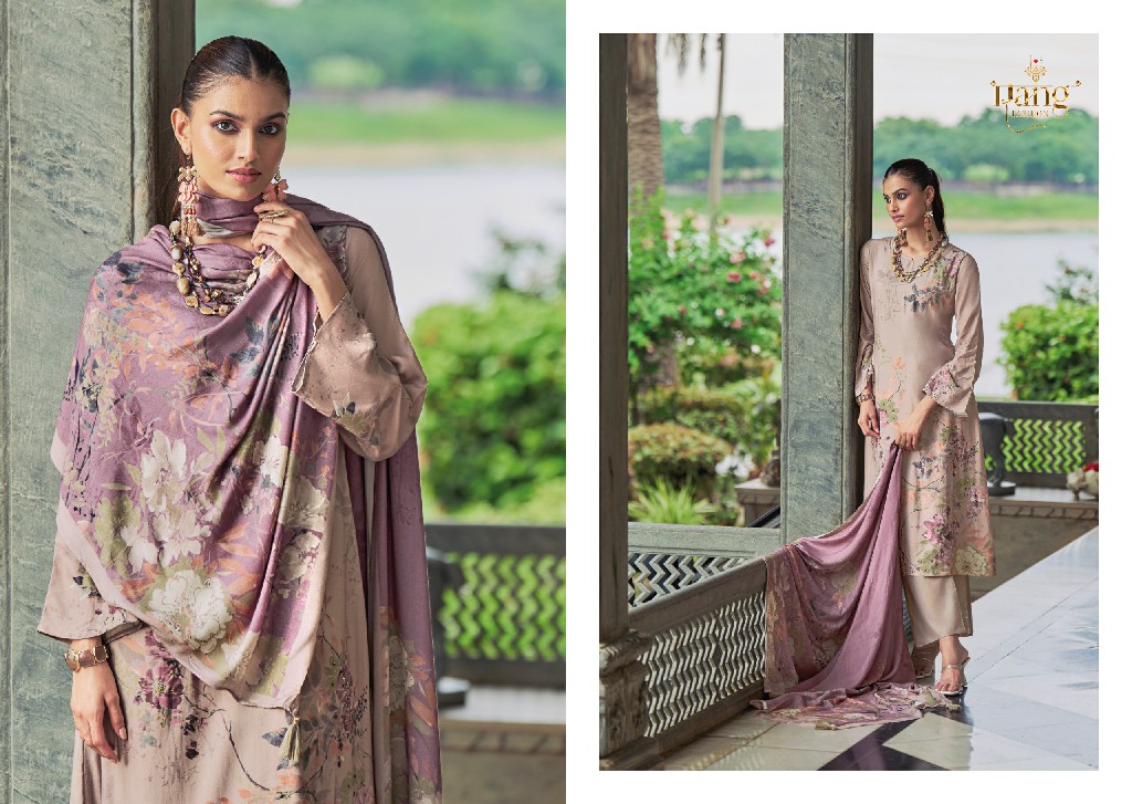 Rang Fashion Venetian Vol-2 Wholesale Pure Viscose Muslin With Knot Work Salwar Suits