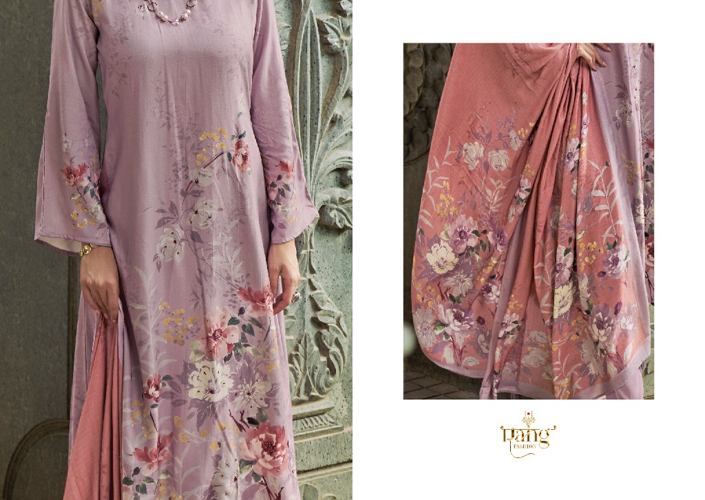 Rang Fashion Venetian Vol-2 Wholesale Pure Viscose Muslin With Knot Work Salwar Suits