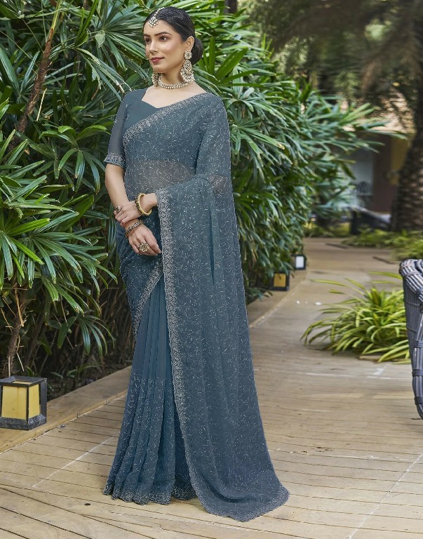 C And L D.no S-221 To S-229 Wholesale Shimmer Fabrics Function Sarees
