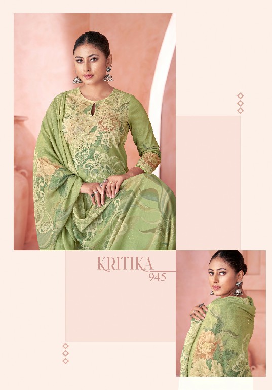 Sahiba Kritika Wholesale Pure Cotton Lawn With Hand Work Salwar Suits
