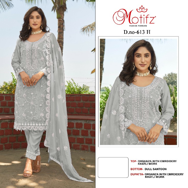 Motifz D.no 613 Wholesale Indian Pakistani Concept Salwar Suits