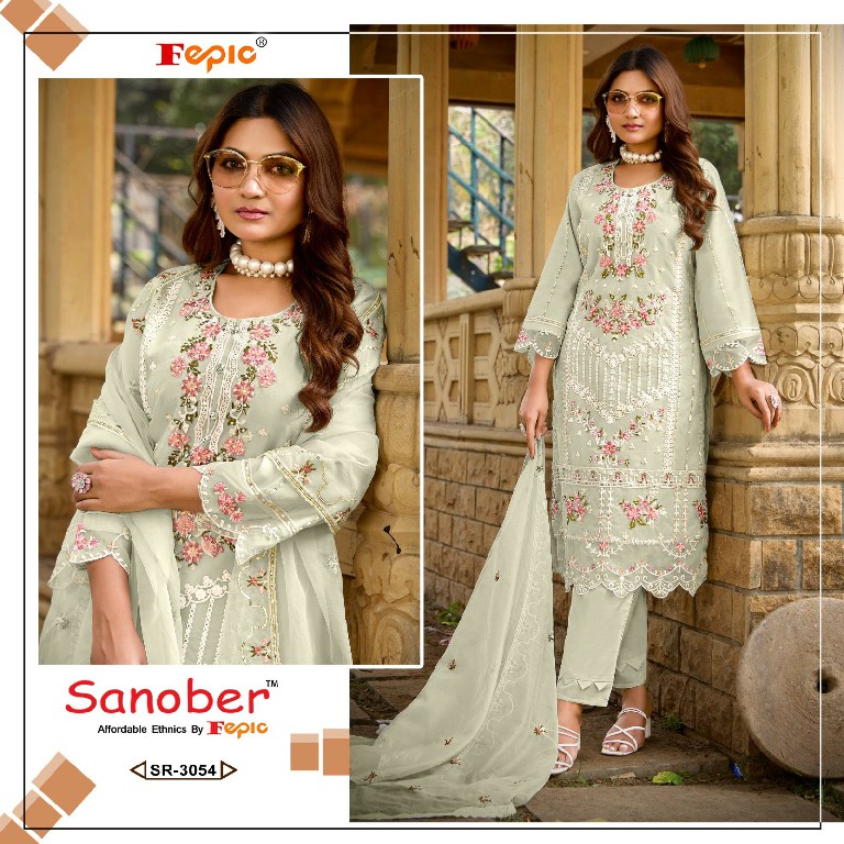Fepic Sanober SR-3054 Wholesale Readymade Indian Pakistani Suits