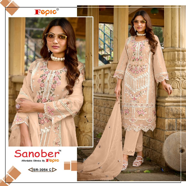 Fepic Sanober SR-3054 Wholesale Readymade Indian Pakistani Suits