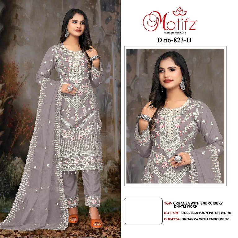 Motifz D.no 823 Wholesale Indian Pakistani Concept Salwar Suits