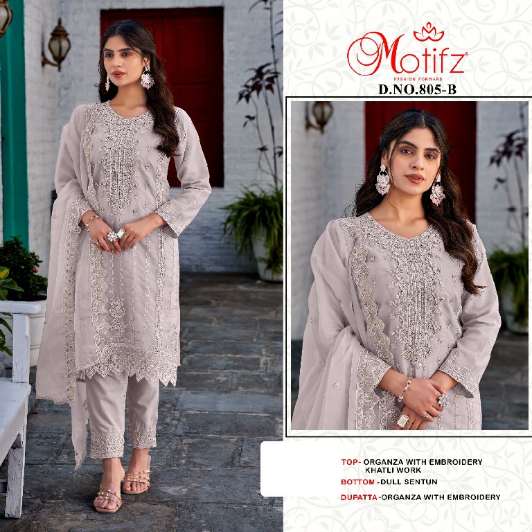 Motifz D.no 805 Wholesale Indian Pakistani Concept Salwar Suits