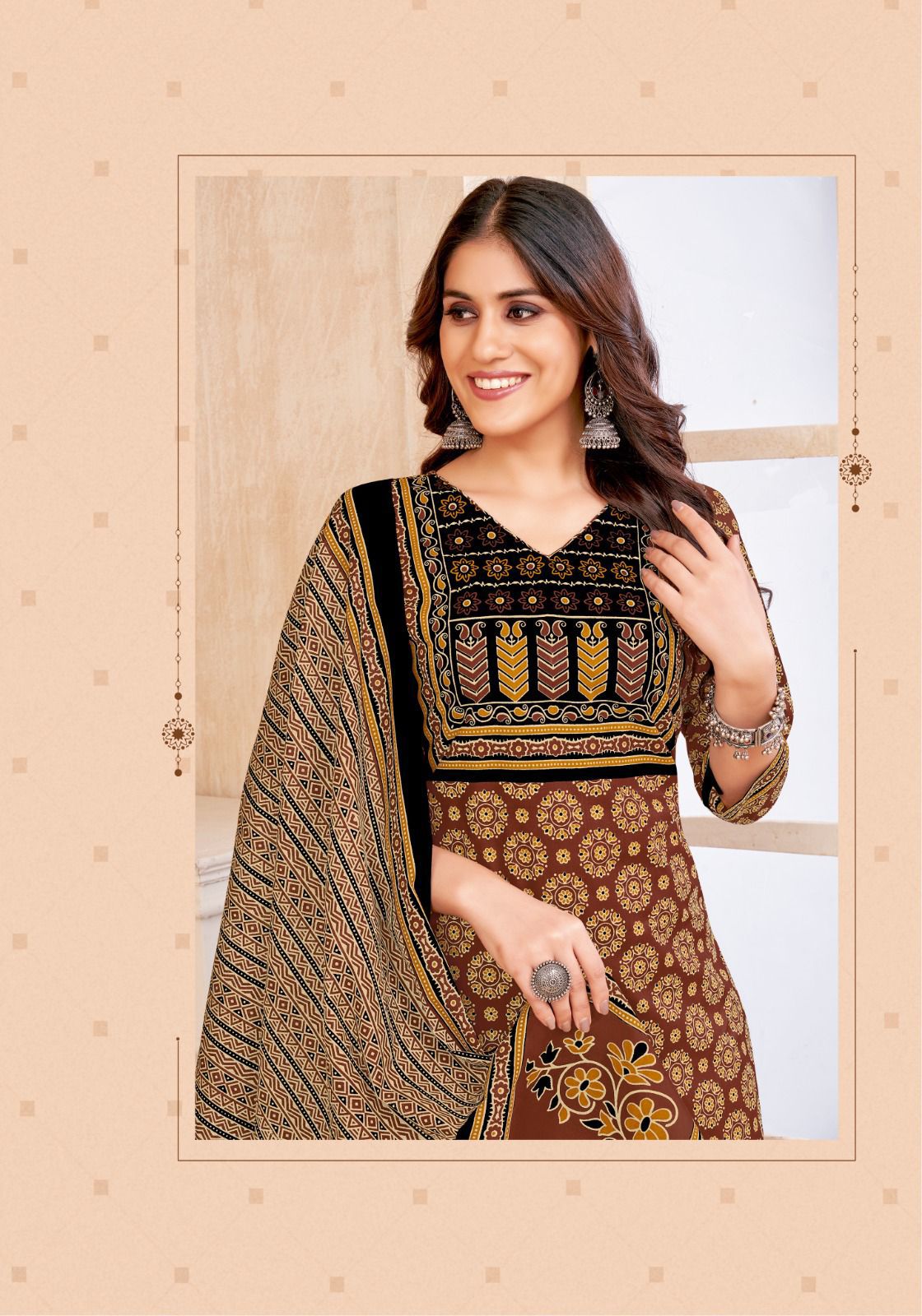 Miss World Gamthi Vol-3 Wholesale Pure Cotton Printed Dress Material