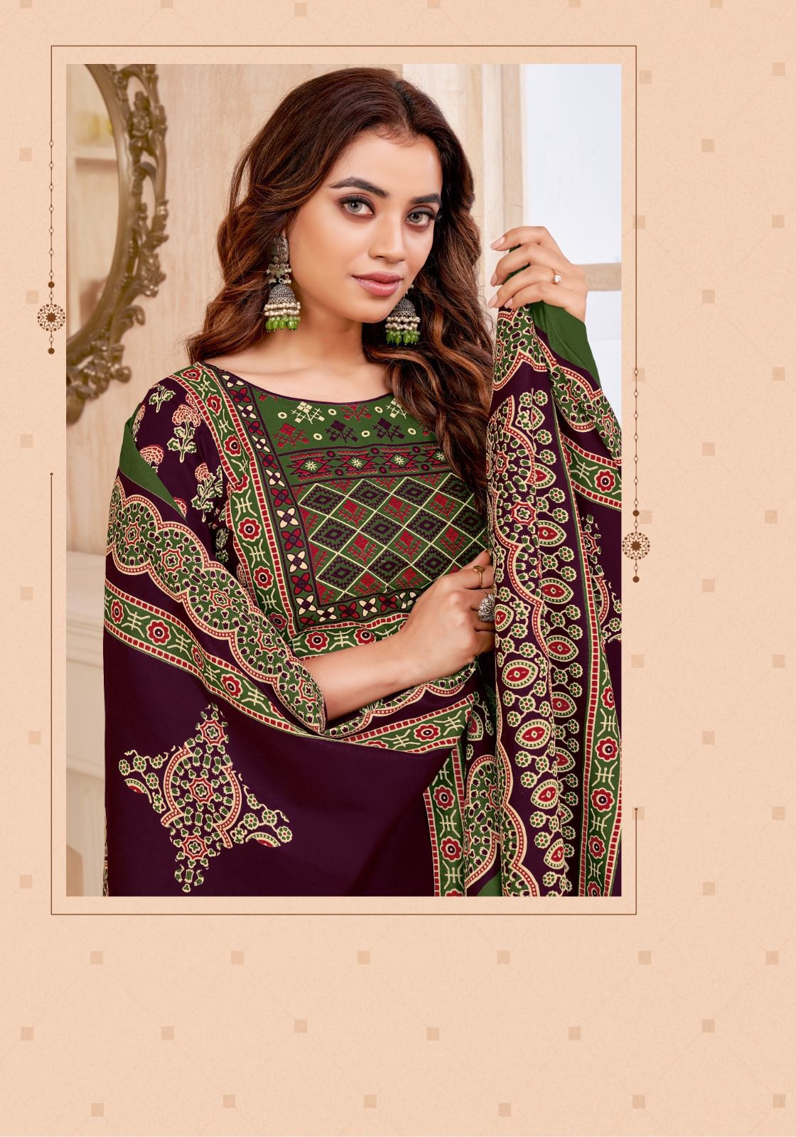 Miss World Gamthi Vol-3 Wholesale Pure Cotton Printed Dress Material