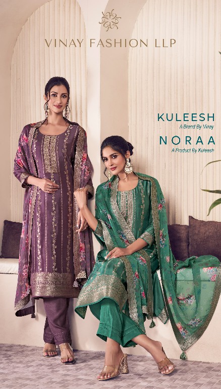 noraa by vinay kuleesh lotus silk jacquard shop glamorous styles suit