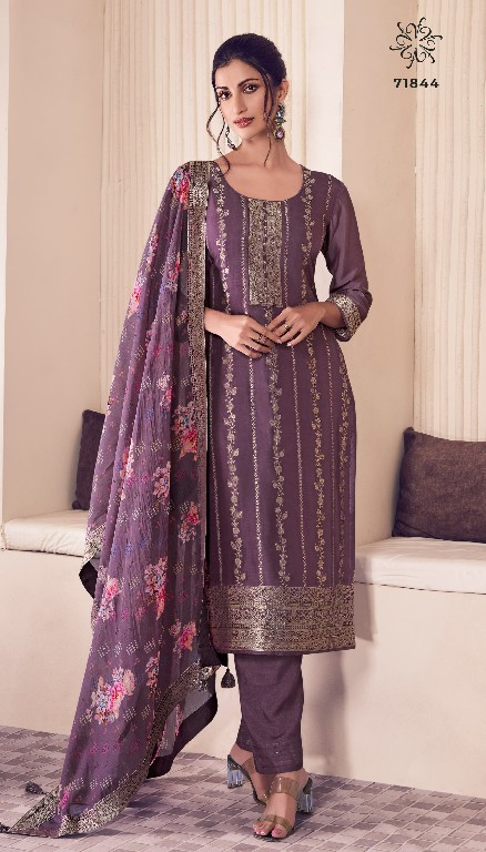 noraa by vinay kuleesh lotus silk jacquard shop glamorous styles suit