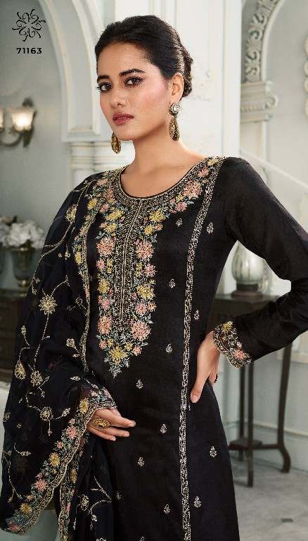 multy by vinay kuleesh multy thread work fashionable dress material online