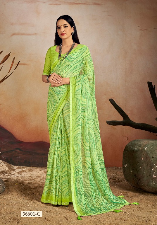 VANILLA VOL 13 BY RUCHI ADORABLE FANCY CHIFFON SAREE WHOLESALER