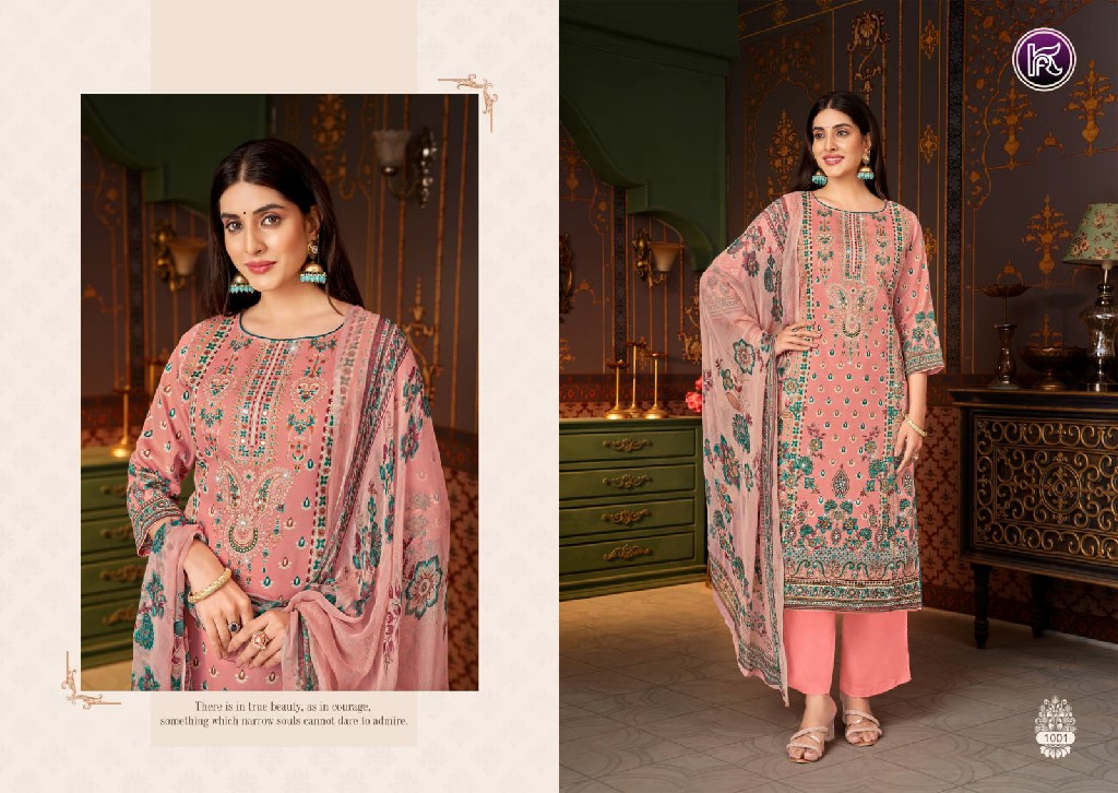 Kala Fashion Reshma Wholesale Jam Pakistani Print With Work Dress Material