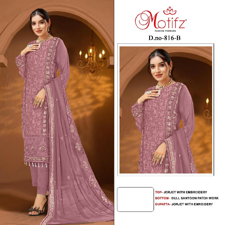 Motifz D.no 816 Wholesale Indian Pakistani Concept Salwar Suits